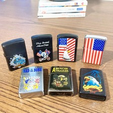 Lot de 8 briquets vintage USA