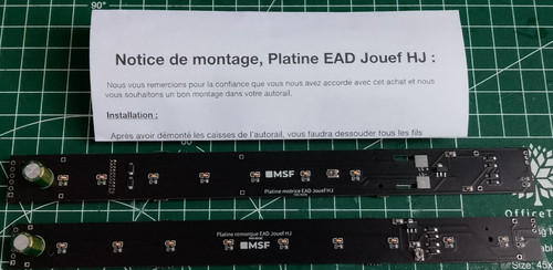 Jouef platine d éclairage - jouef,