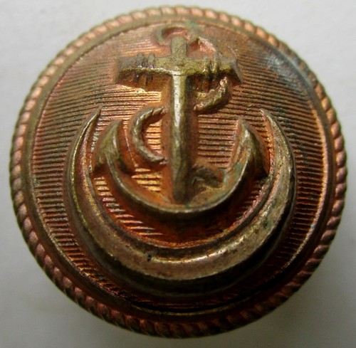 Bouton bombé métal doré - en,