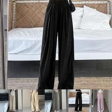 Pantalon femme taille élastique tendance en plusieurs couleurs pour les amateur