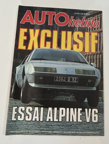 Auto hebdo autohebdo - hebdo, du