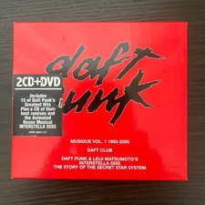 Daft Punk Musique Vol.1 1993–2005 2CD+DVD Set Interstella 5555 Leiji Matsumoto