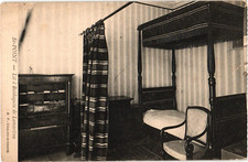 Vintage Unposted Postcard ST POINT LIT A BALDAQUIN DE LAMARTINE Chalon Sagne