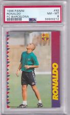 1996 Panini Numéro 92 Ronaldo FC Barcelona PSA 8