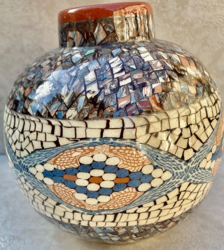 Vase boule art - déco,