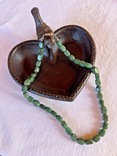 Collier aventurine vert - collier,