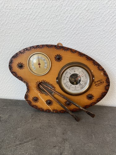 Ancien barometre thermometre - barometre,