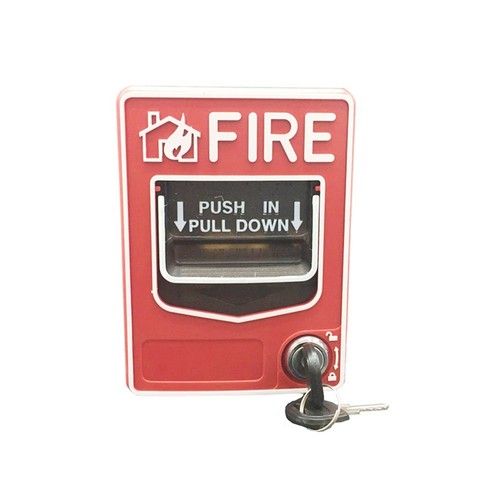 Bouton alarme incendie - d'alarme,