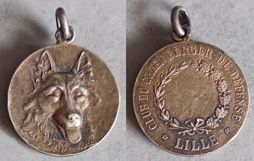 Médaille argent club du - médaille, en