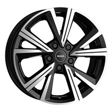 JANTES ROUES MAK QVARZ POUR AUDI Q3 7.5X17 5X112 BLACK MIRROR NLW