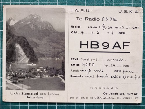 Br0563 carte radio - br0563, qsl