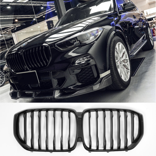 Calandre noir brillant pour - noir,