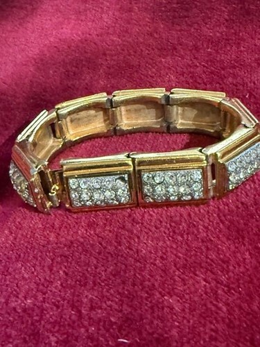 Bracelet articulé vintage - bracelet,