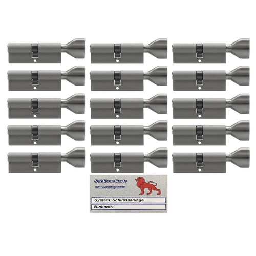15x cylindre serrure - cylindre, knauf