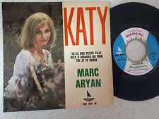 VINYL EP 7" MARC ARYAN - KATY ***MINT- VINYL COND*** MADE IN FRANCE