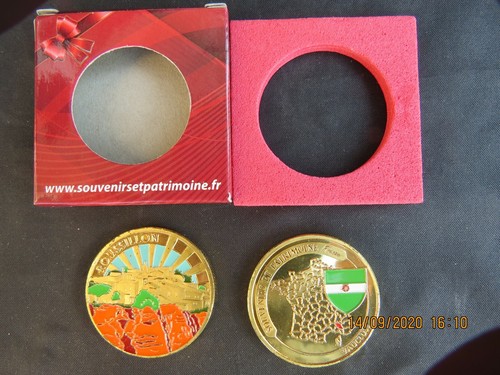 Jeton médaille colorisé - médaille,