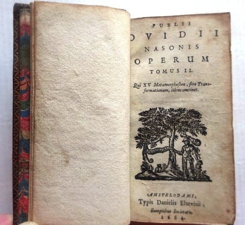 Livre ancien latin xviie - ancien, en