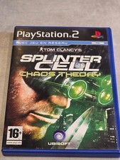 SPLINTER CELL CHAOS THEORY SONY PS2 PLAYSTATION 2