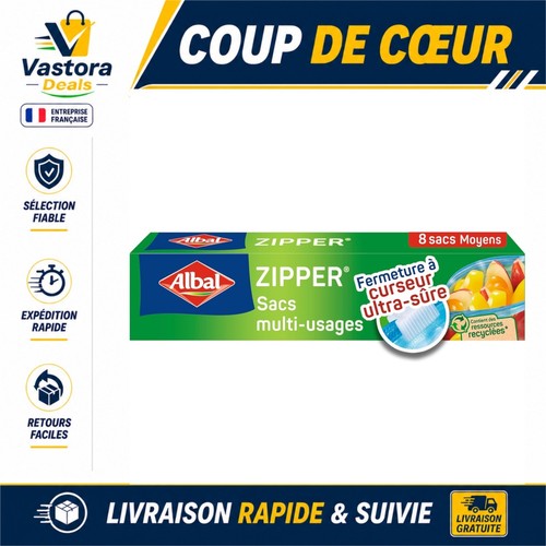 Sacs multi usages zipper - 8,