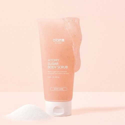 Atomy sugar body scrub 200ml - sugar,