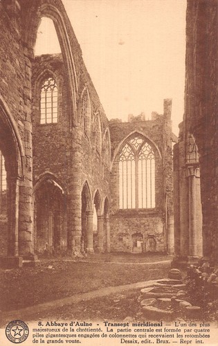 Belgique thuin abbaye aulne - belgique,