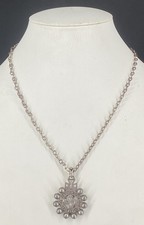 Pendentif basque argent massif