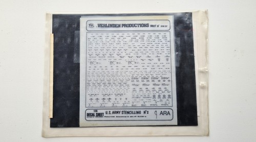 Decal sheet verlinden - sheet,