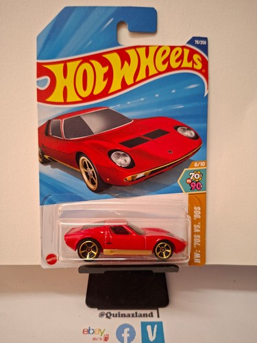 Hot wheels lamborghini - wheels, '71