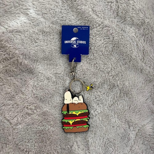 Porte clés snoopy hamburger - snoopy,