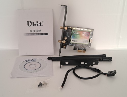 Carte pcie ubit ax210 - pcie,