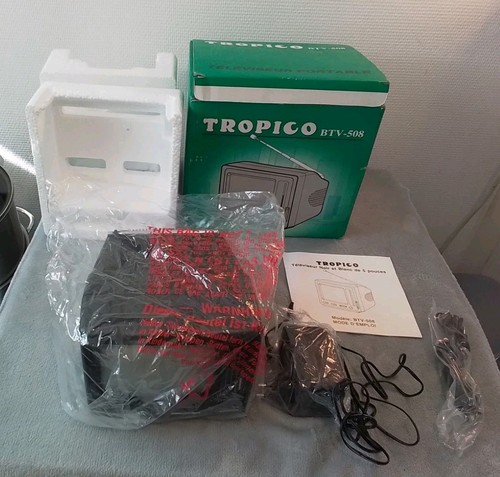 Rare télévision portative - télévision,