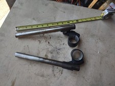 Telefix Fully Adjustable 41mm Clip On Clipons Handlebars Cafe Racer Race Bike