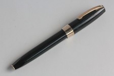 Sheaffer Black Fountain Pen 14K Gold Snorkel (60788)