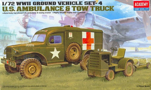 Academy dodge amb - 1:72, us