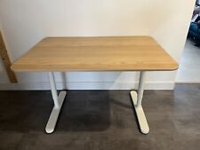 Bureau ikea, tablette bois, modèle BEKANT, 120 x 80 cm