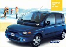 Catalogue Brochure Fiat Multipla ELX Plus 11/2001 Suisse en français