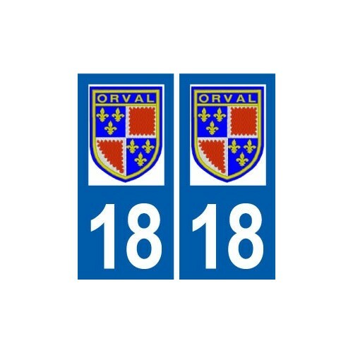 Orval logo autocollant - 18,