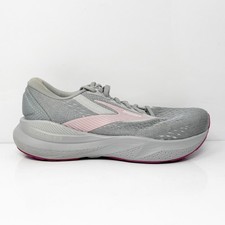 Brooks Womens Adrenaline GTS 24 1204262E019 Gray Running Shoes Sneakers Sz 8 2E