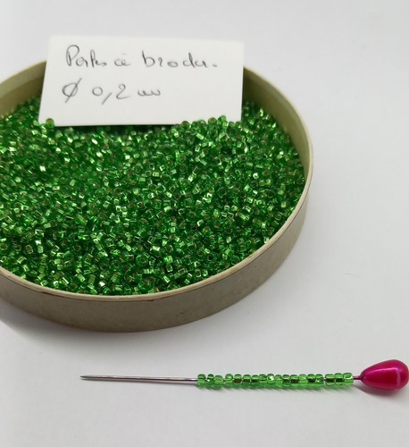 Perles broder en verre - ,