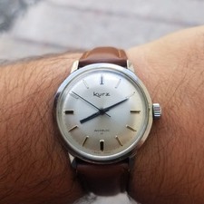 vintage kurz compressor brevet swiss made men's watch montre uhren orologio