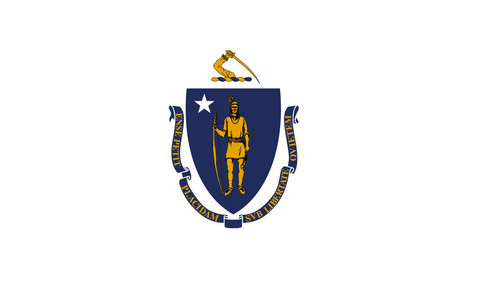 Drapeau massachussets - ,