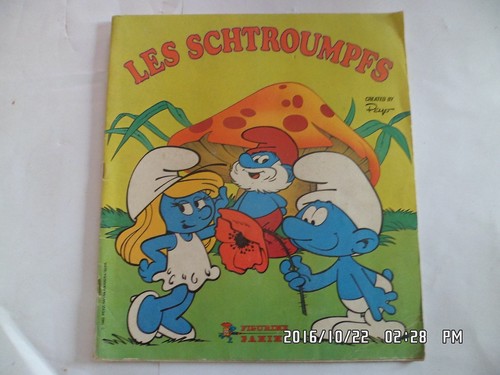 Album panini les schtroumpfs - album,