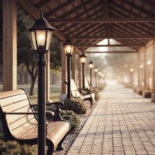 Lampadaire Extérieur en