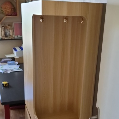 Armoire rangement marron - de,