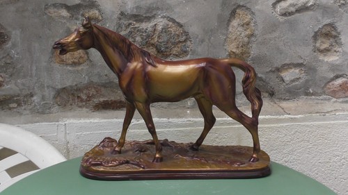 Sculpture vintage cheval - de,