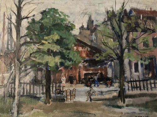 Belle peinture signée - peinture,