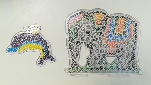 Lot plaques pour perles - 2,