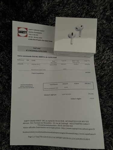 Apple airpods pro écouteurs - 3,