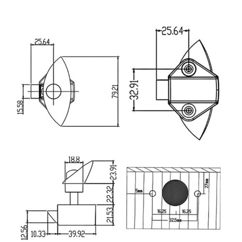 Serrure tiroir pour - serrure,