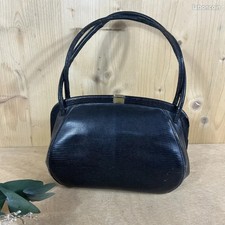 Sac à main en cuir noir